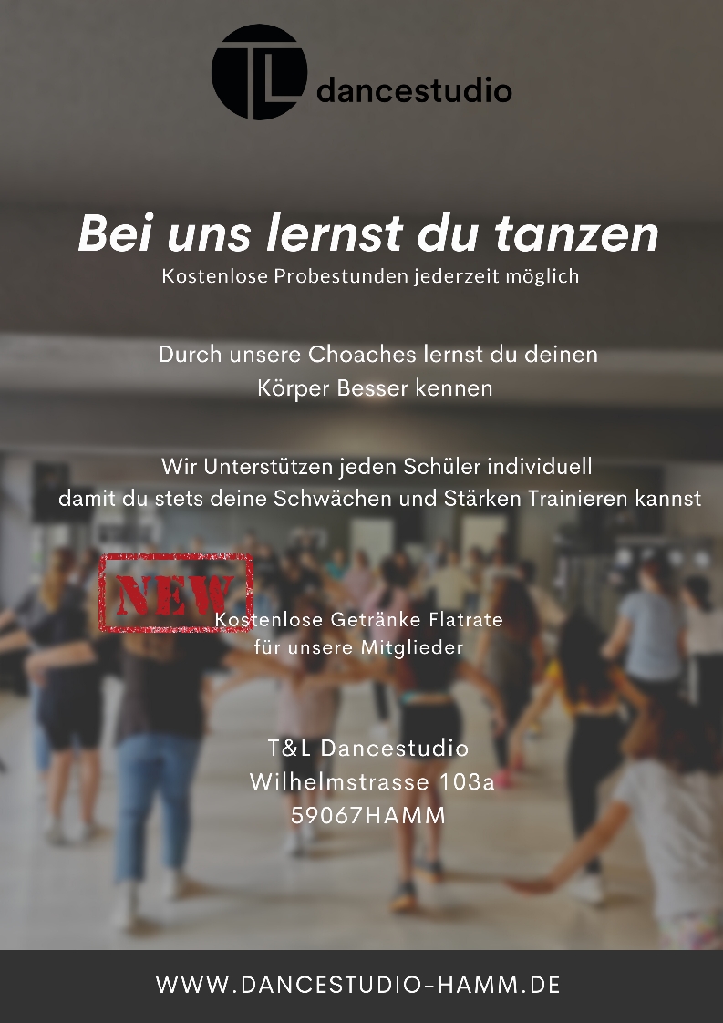 Kostenlose Probestunden - Dancestudio T & L